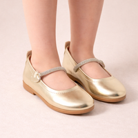 Girl Shoes B-111 Gold