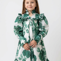 Girls occasion dress Green 2409