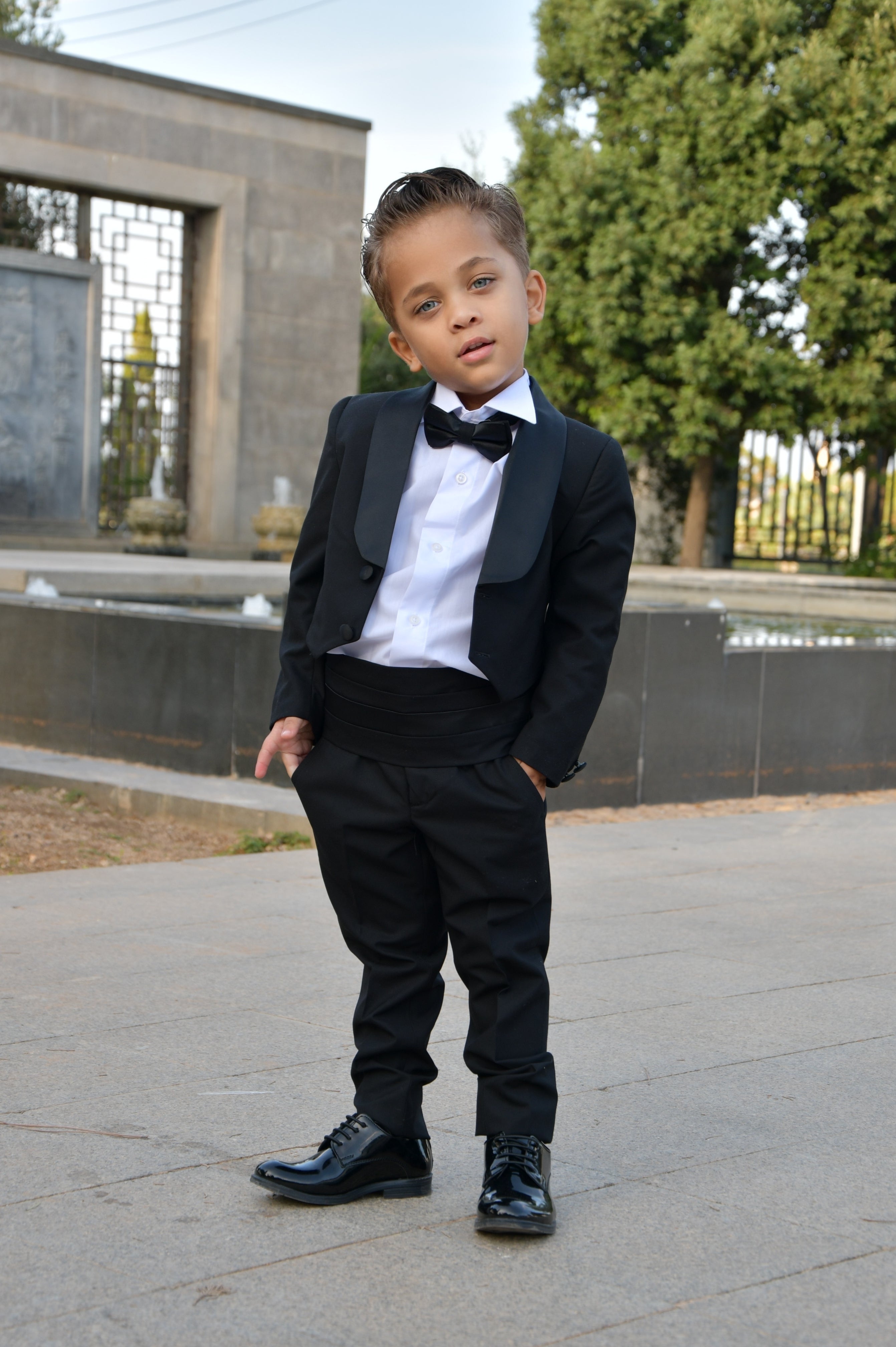 Baby Boys Black Suit 53321