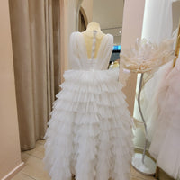 Elegant White Dress OZL 23026