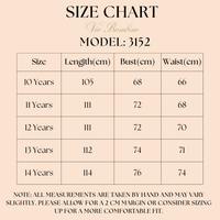 Flower Teen Dress Lilac 3152