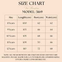 Flower Girls Dress Pink 3169