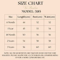 Flower Baby Dress Salmon 3185