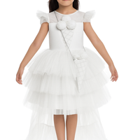 Lovely Girls Dress white 34022