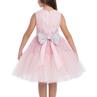 Lovely Pink Girls Dress 34002