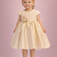 Golden Pearl Baby Couture Dress 606