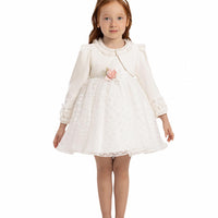 Lovely White Baby Dress 35326