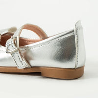Girl Shoes B-190 Silver