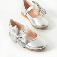 Girl Shoes B-200 Silver