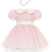 💗Pink Vintage Garden Baby Dress 💗36371