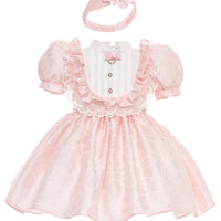 🤍Blush Garden Lace Baby Dress 🤍 36445