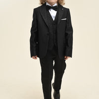Boys Black Suit 7228