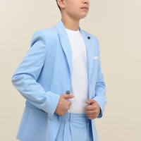 Boys Suit Blue 9094