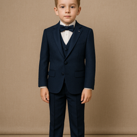 Boys Navi Suit 9086