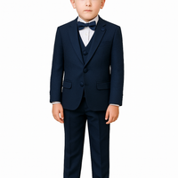Boys Navi Suit 9086