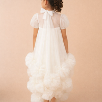 Ivory Cloud Couture Dress 3204