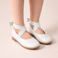Girl Shoes B-300 White