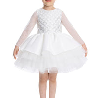 Lovely White Baby Dress 34193