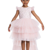 Lovely Girls Dress Pink 34148