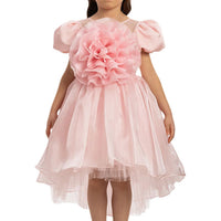 Lovely Girls Dress Pink 35109