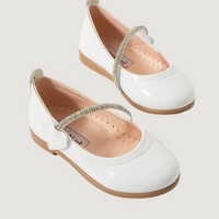 Girl Shoes B-111 White