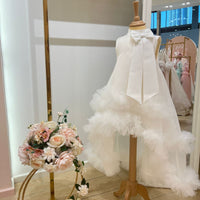 Fancy White Dress PP 26090