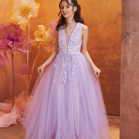 Girls Dress POR 3159 Lilac