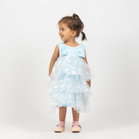 Lovely Blue Girls Dress 32187