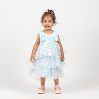 Lovely Blue Girls Dress 32187