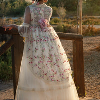 Spanish Long Dress Garden 04