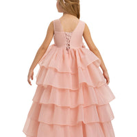 Lovely Girls Dress Pink 35219
