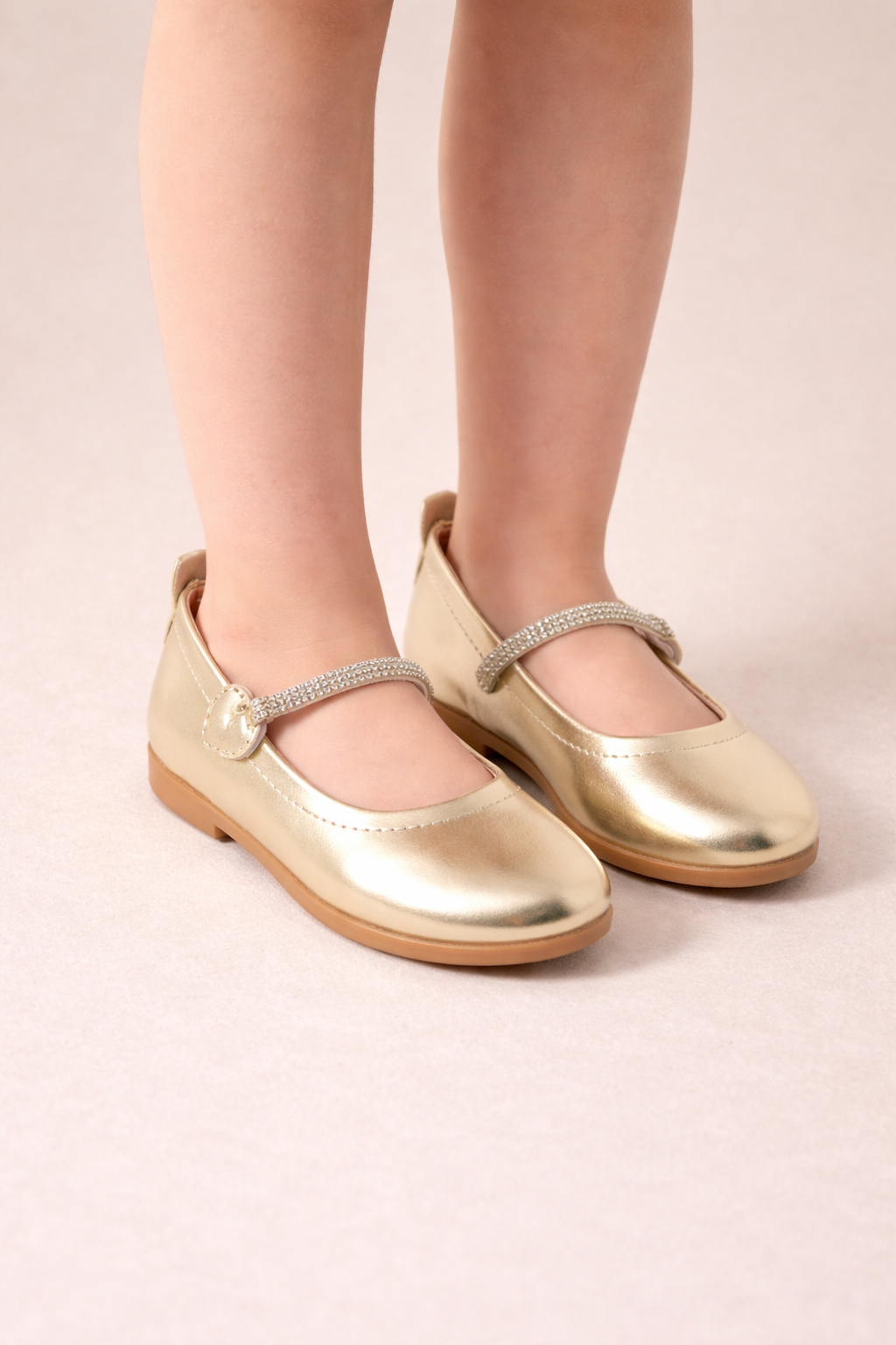 Girl Shoes B-111 Gold