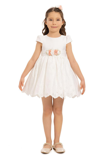 Lovely White Baby Dress 35331
