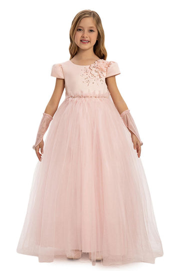 Lovely Girls Dress Pink 35190