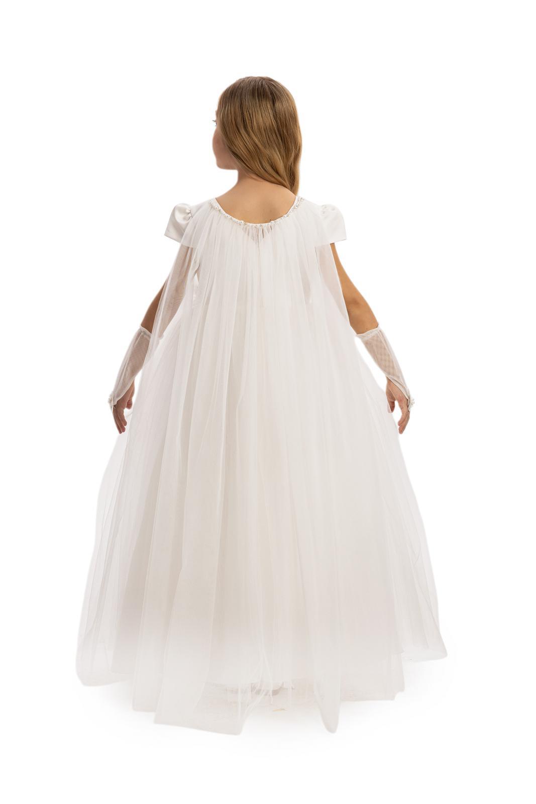 Lovely Girls Dress White 35190