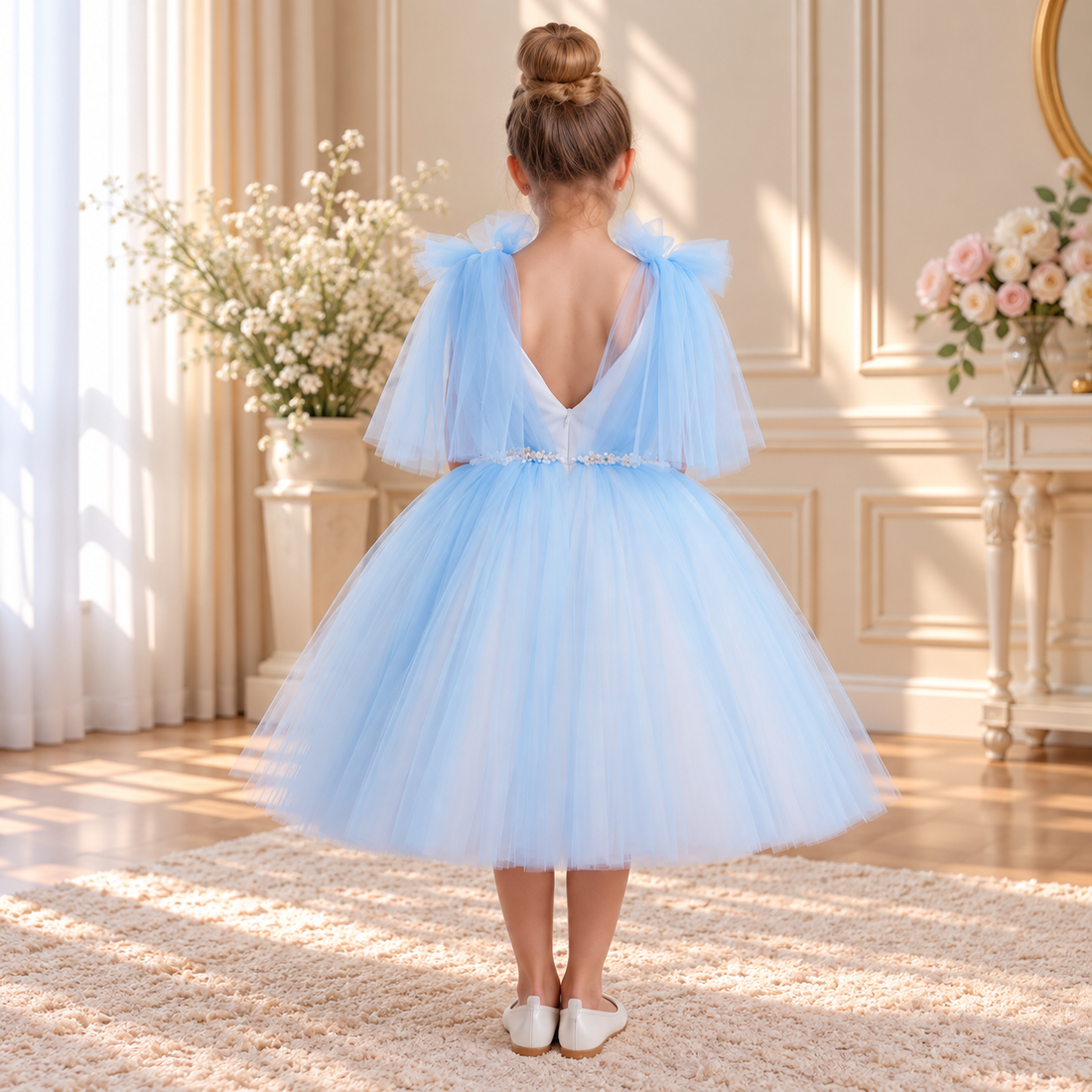 Ruby Dress Sky blue 24201