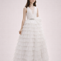 Elegant White Dress OZL 23026