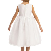 Lovely Girls Dress White 35347