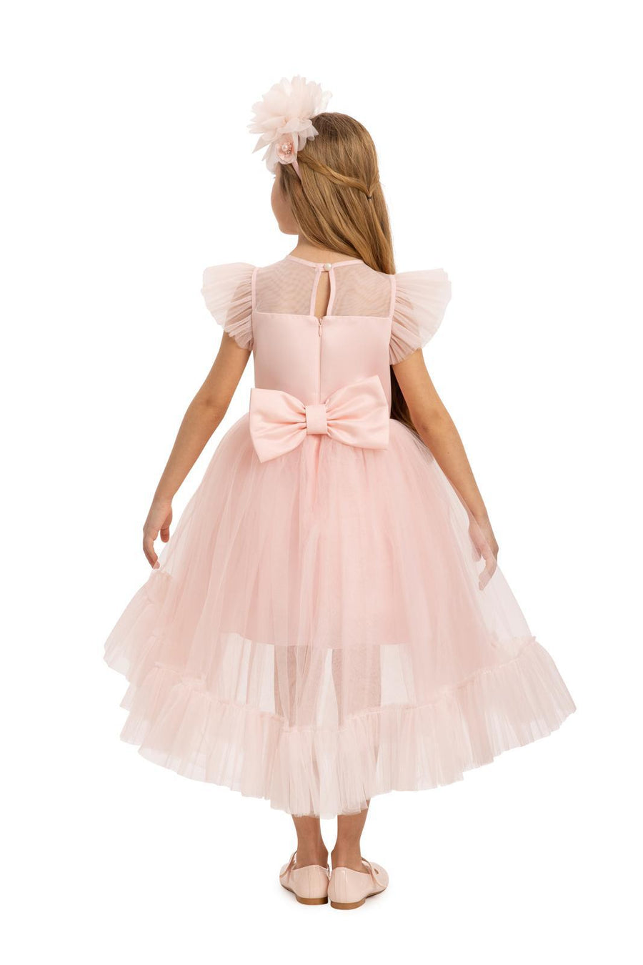 Lovely Girls Dress Pink 35194