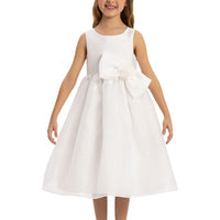 Lovely Girls Dress White 35347