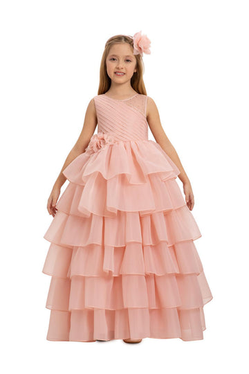 Lovely Girls Dress Pink 35219