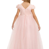 Lovely Girls Dress Pink 35190