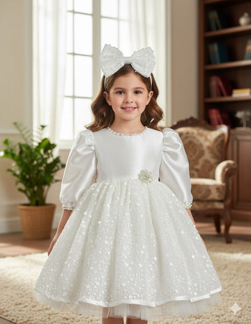 Lovely Ivory Dress BG 5124