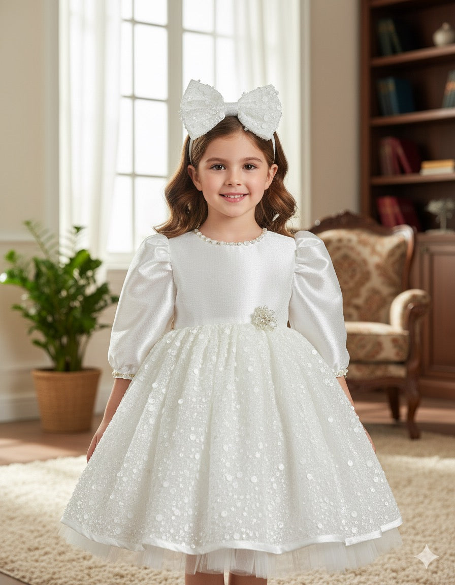 Lovely Ivory Dress BG 5124