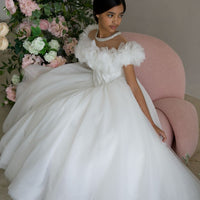 Elegant White Dress OZL 251226