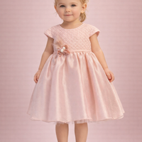Blush Pearl Baby Couture Dress 606