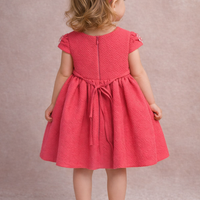Fuchsia Grace Baby Couture Dress 616