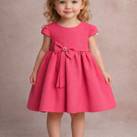 Fuchsia Grace Baby Couture Dress 616