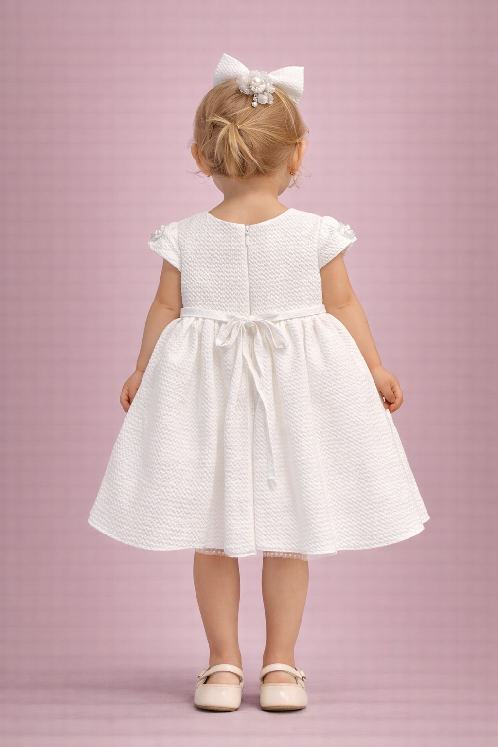 Pearl Grace Baby Couture Dress 616