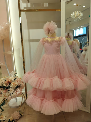 Elegant Pink Princess Dress OZL 23029